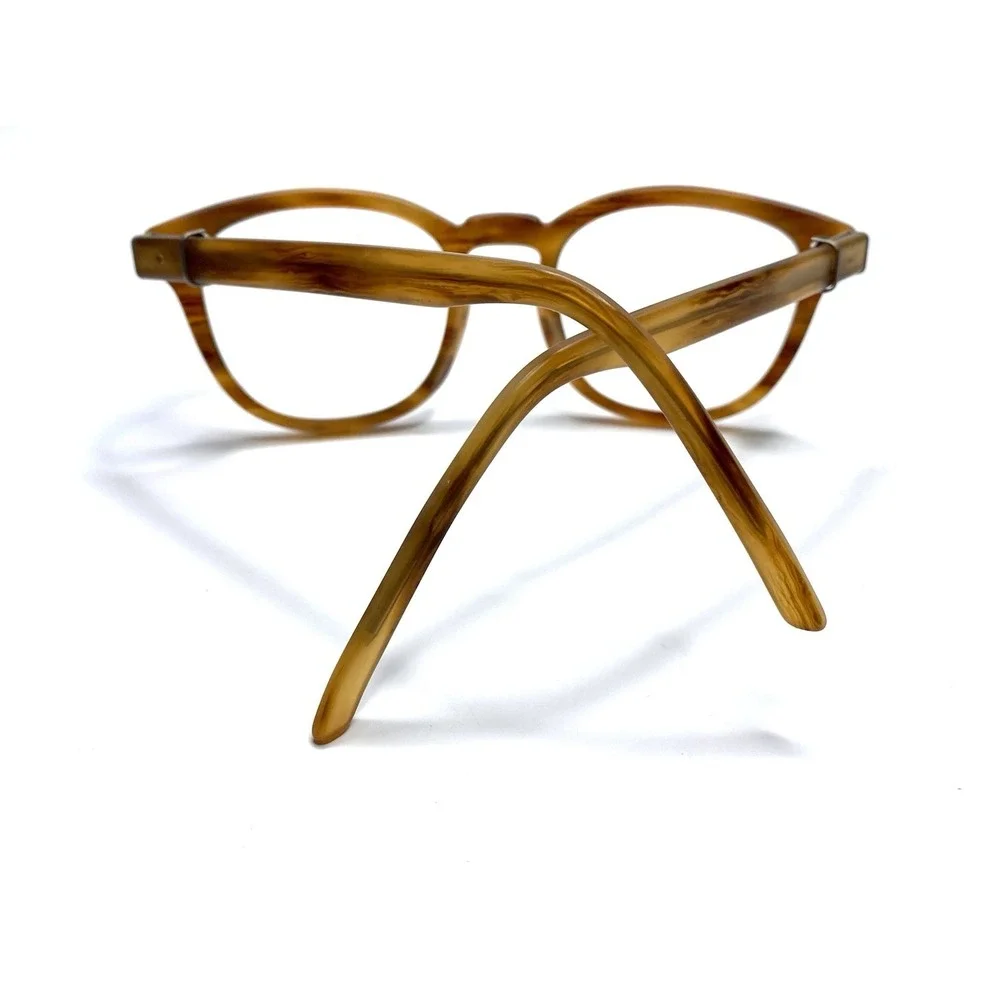 Robert Marc Brown Keyhole Bridge Square France Glasses 677-269M 49 16 135